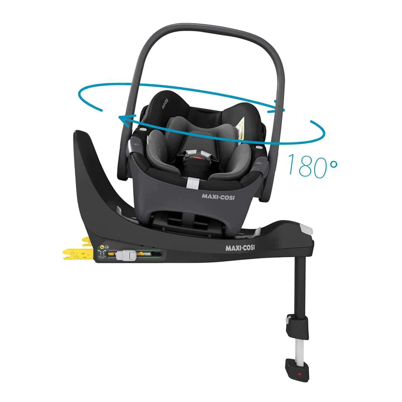 Maxi-Cosi Pebble 360 i-Size Car Seat + FamilyFix 360 Base - Essential Black