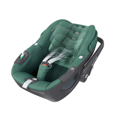 Maxi-Cosi Pebble 360 i-Size Car Seat + FamilyFix 360 Base - Essential Green