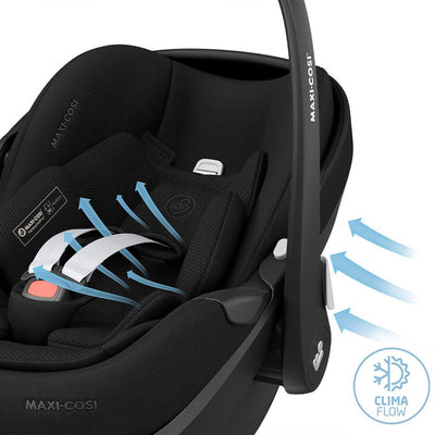 Maxi-Cosi Pebble 360 Pro 2 Car Seat - Twillic Black