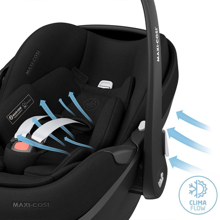 Maxi-Cosi Pebble 360 Pro 2 Car Seat - Twillic Black