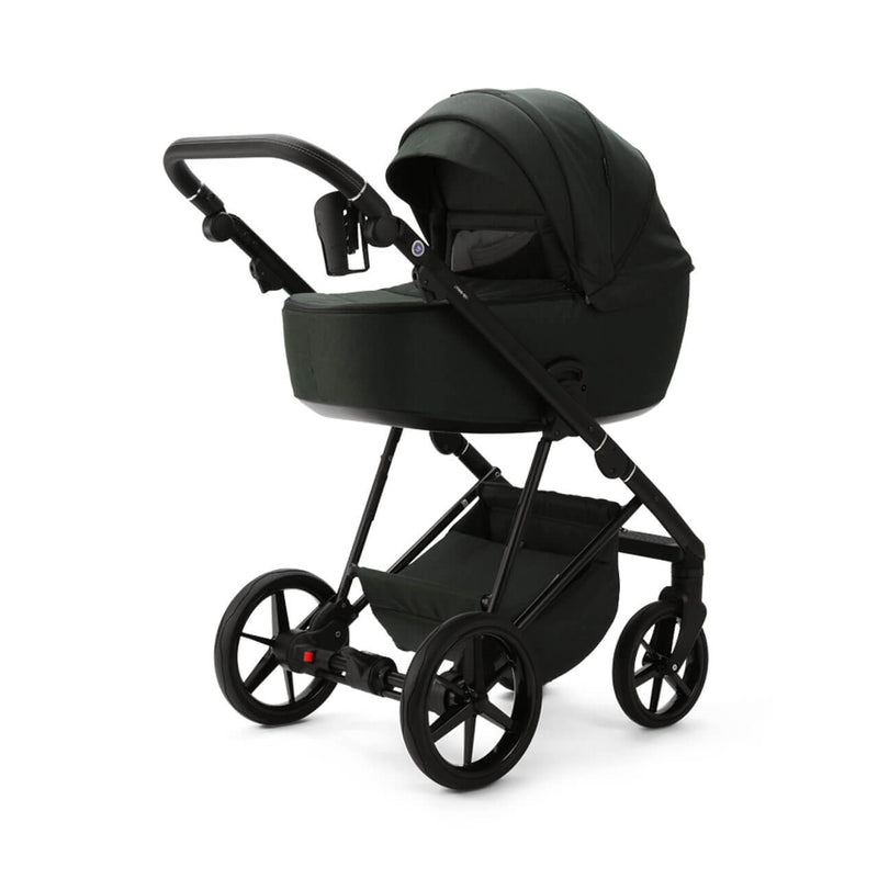 Mee-Go Milano Evo 2-in-1 Pram & Accessories - Racing Green