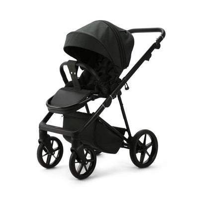 Mee-Go Milano Evo 2-in-1 Pram & Accessories - Racing Green
