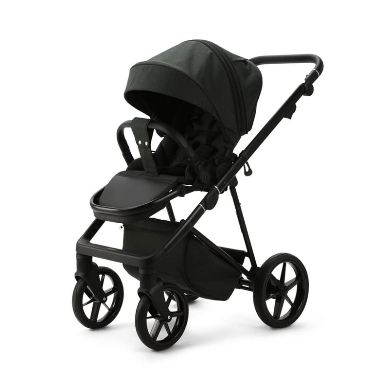 Mee-Go Milano Evo 2-in-1 Pram & Accessories - Racing Green