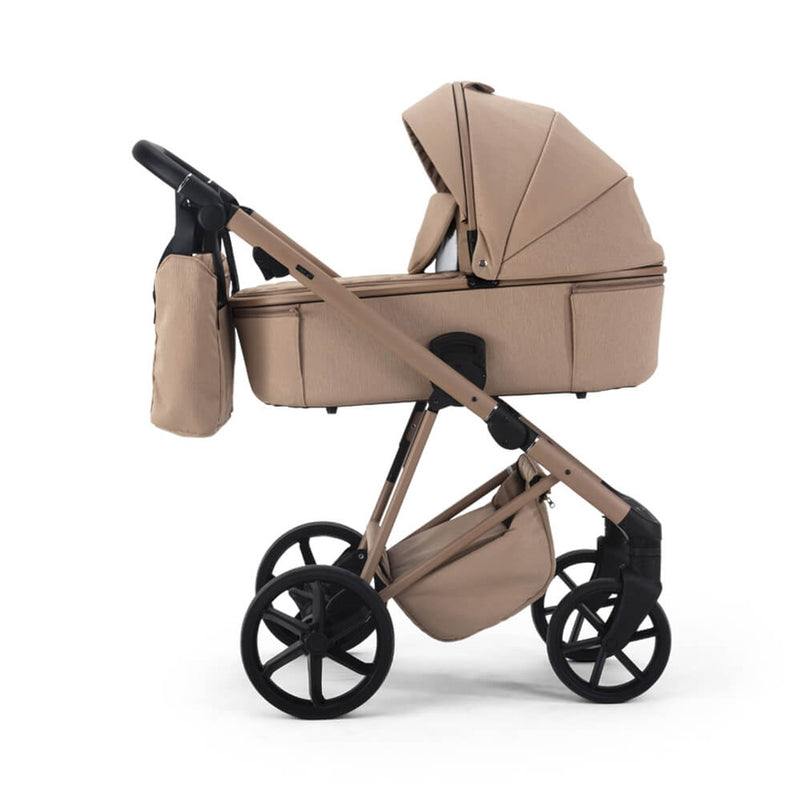 Mee-Go Milano Natura 2-in-1 Pram & Accessories - Camel