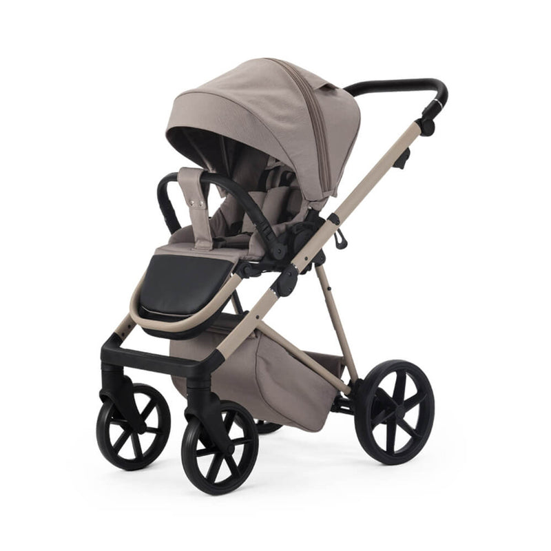 Mee-Go Milano Natura 2-in-1 Pram & Accessories - Cappuccino