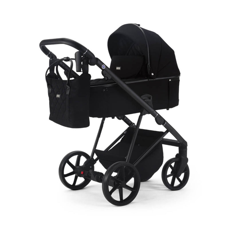 Mee-Go Milano Natura 3-in-1 Plus Base Travel System - Carbon