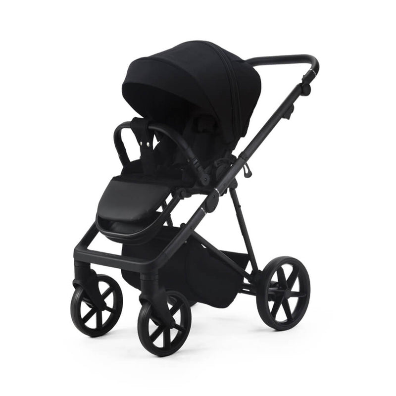 Mee-Go Milano Natura 3-in-1 Plus Base Travel System - Carbon