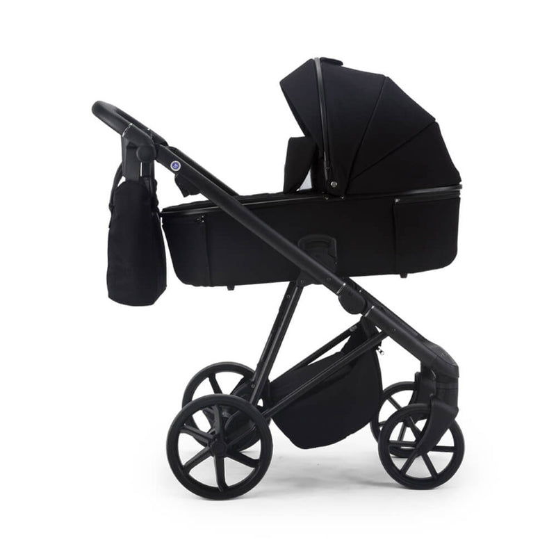 Mee-Go Milano Natura 3-in-1 Plus Base Travel System - Carbon