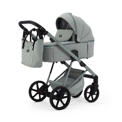 Mee-Go Milano Natura 2-in-1 Pram & Accessories - Mint