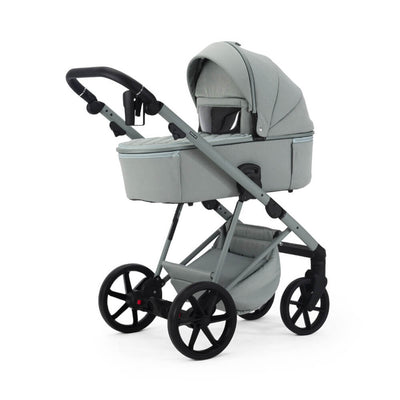 Mee-Go Milano Natura 3-in-1 Plus Base Travel System - Mint