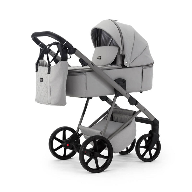 Mee-Go Milano Natura 3-in-1 Plus Base Travel System - Moon