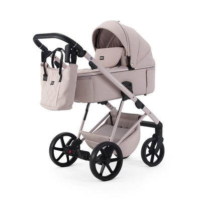 Mee-Go Milano Natura 2-in-1 Pram & Accessories - Rose