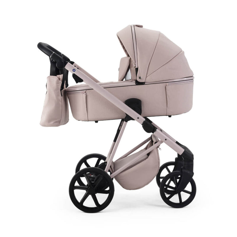 Mee-Go Milano Natura 2-in-1 Pram & Accessories - Rose