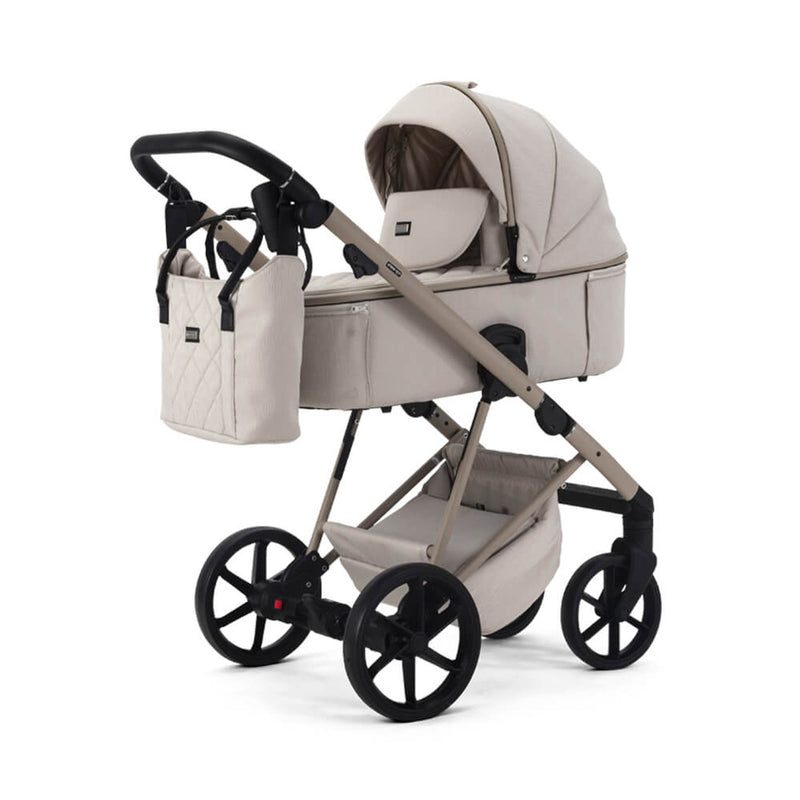 Mee-Go Milano Natura 3-in-1 Travel System - Vanilla