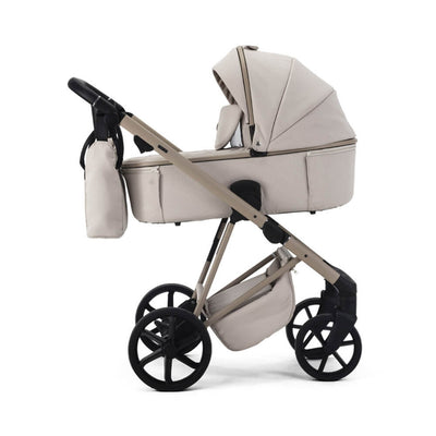 Mee-Go Milano Natura 2-in-1 Pram & Accessories - Vanilla