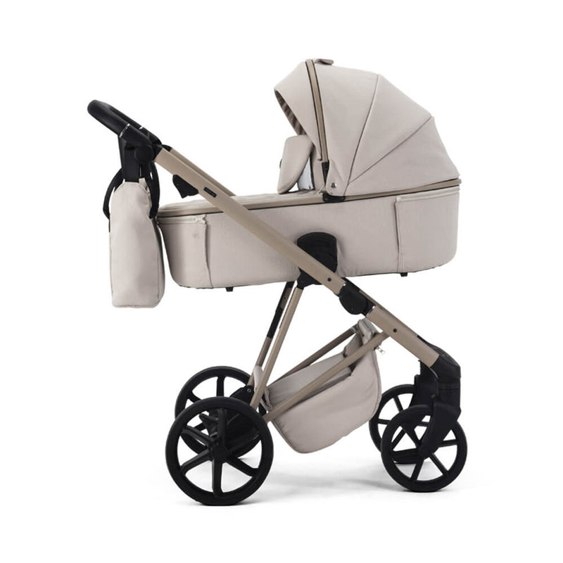 Mee-Go Milano Natura 2-in-1 Pram & Accessories - Vanilla