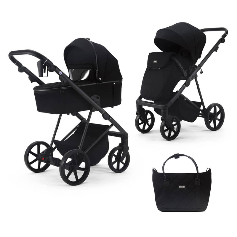 Mee-Go Milano Natura 2-in-1 Pram & Accessories - Carbon