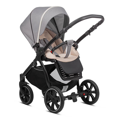 Noordi Sole Go 2-in-1 Pram - Warm Grey