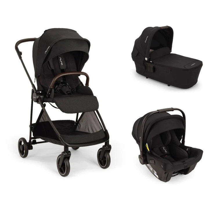Nuna IXXA NEXT + PIPA URBN Travel System - Caviar