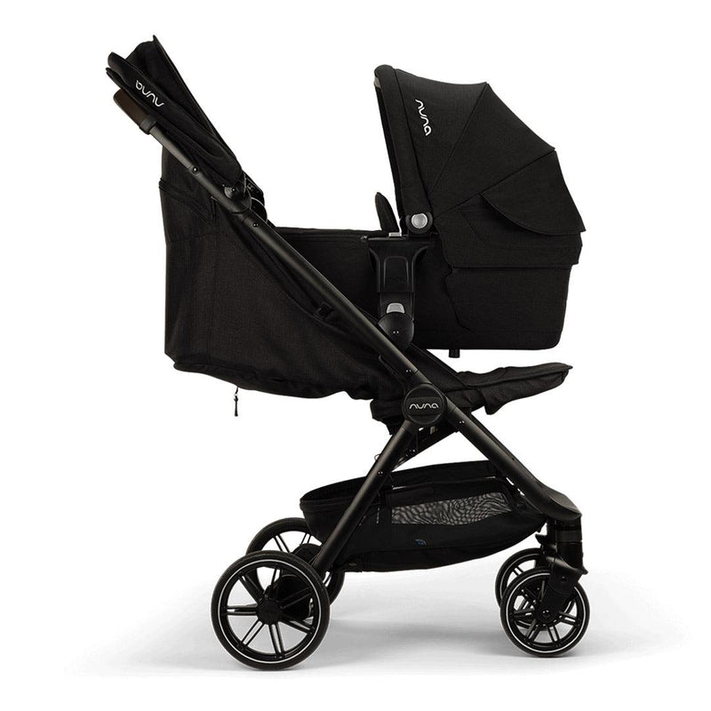 Nuna TRVL LX Compact Stroller - Caviar
