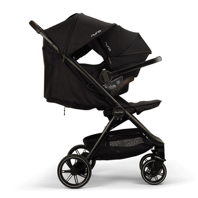 Nuna TRVL LX Compact Stroller - Caviar