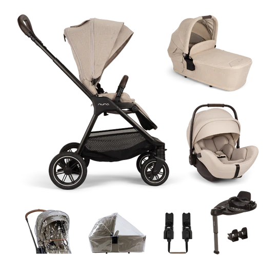 Nuna TRIV next + ARRA FLEX bundle - Biscotti
