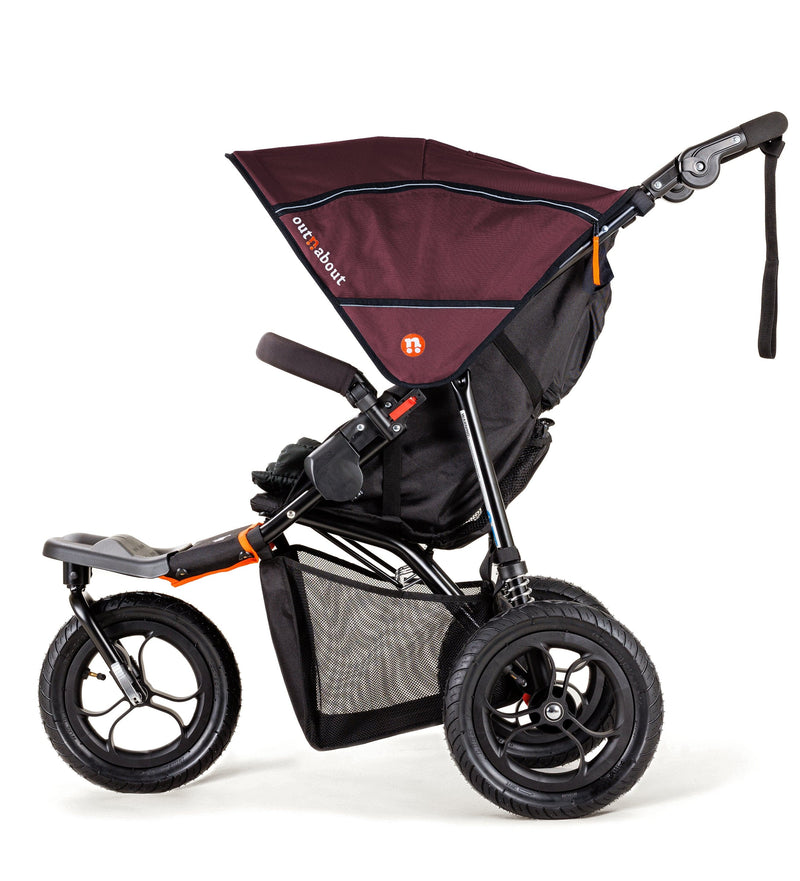 Out n About - Nipper Single V5 pushchair - Brambleberry Red