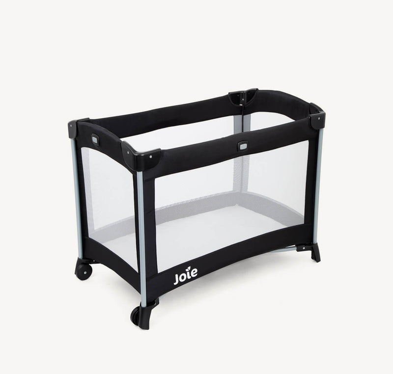Joie Kubbie Compact Travel Cot - Coal