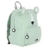 Children's Backpack Mr. Polar Bear with adjustable straps and water repellent cotton material