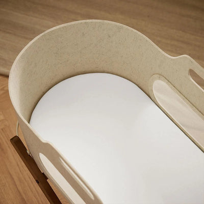 Snuz Twin Pack Moses Basket Sheets - White