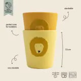 Trixie - Silicone cup 2-pack - Mr. Lion