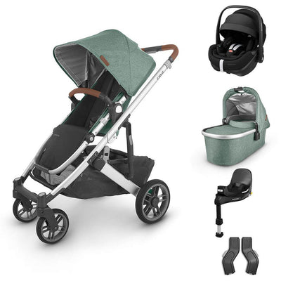 UPPAbaby CRUZ V2 + Pebble 360 Pro 2 Travel System - Emmett