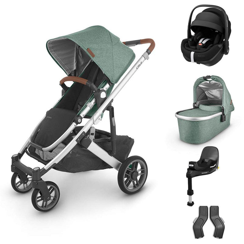 UPPAbaby CRUZ V2 + Pebble 360 Pro 2 Travel System - Emmett