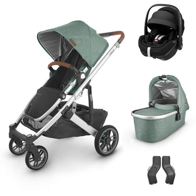 UPPAbaby CRUZ V2 + Pebble 360 Pro 2 Travel System - Emmett