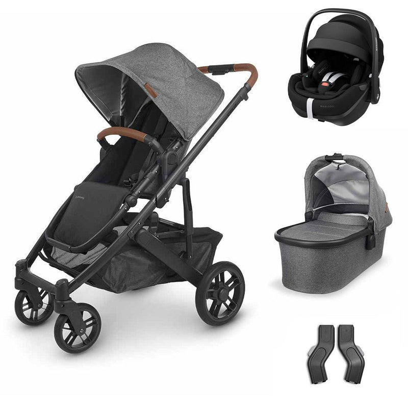 UPPAbaby CRUZ V2 + Pebble 360 Pro 2 Travel System - Greyson