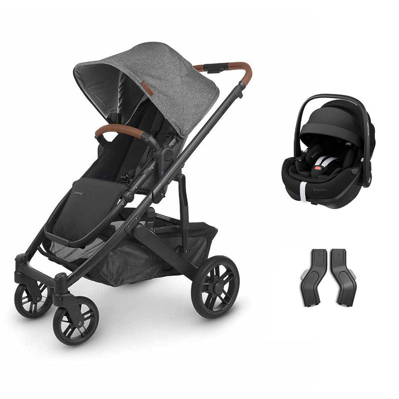 UPPAbaby CRUZ V2 + Pebble 360 Pro 2 Travel System - Greyson