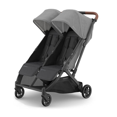 Uppababy Minu Duo Stroller & Bumper Bar Bundle - Greyson