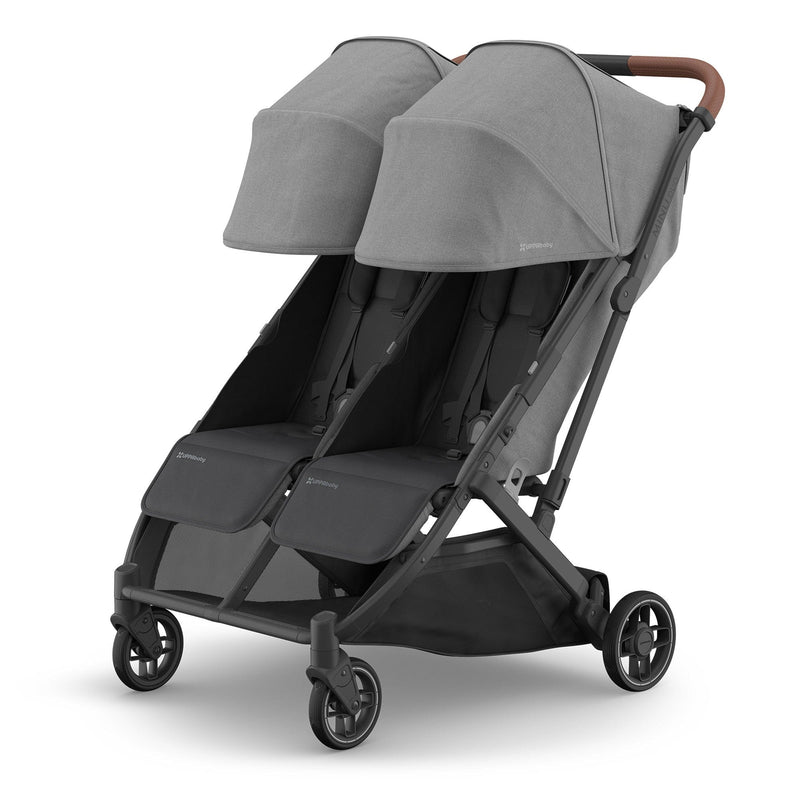Uppababy Minu Duo Stroller & Bumper Bar Bundle - Greyson