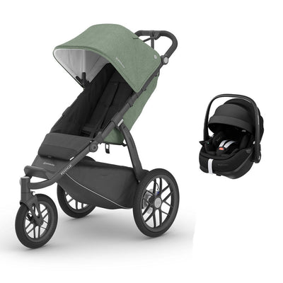 UPPABaby RIDGE + Pebble 360 Pro 2 Travel System - Gwen