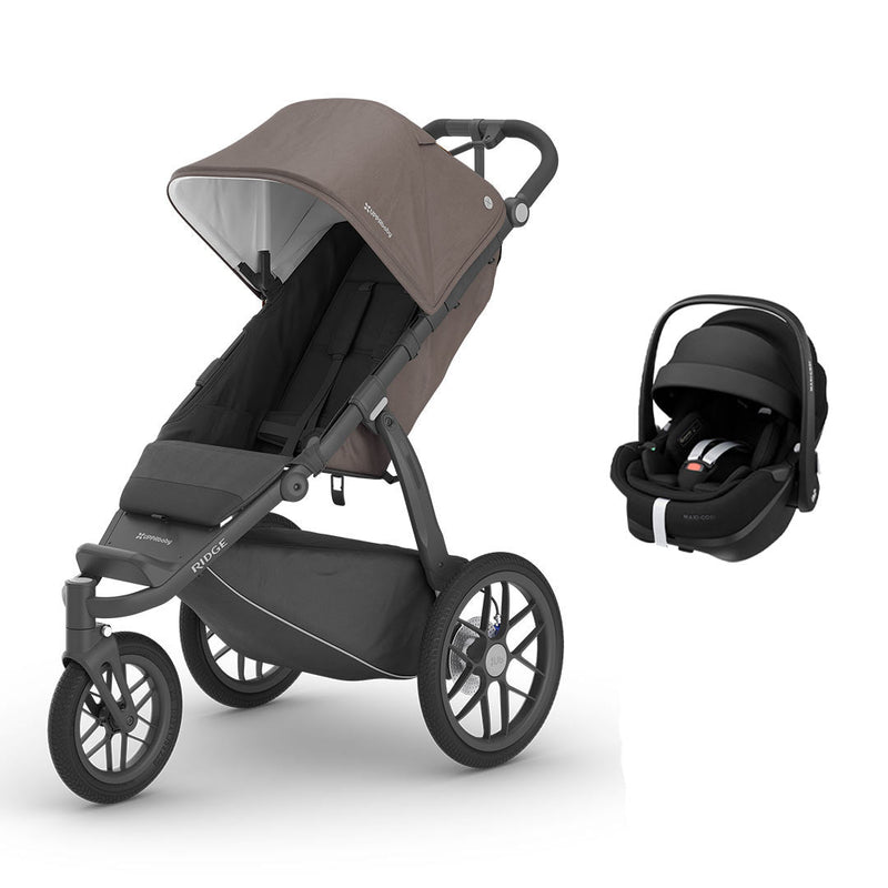 UPPABaby RIDGE + Pebble 360 Pro 2 Travel System - Theo