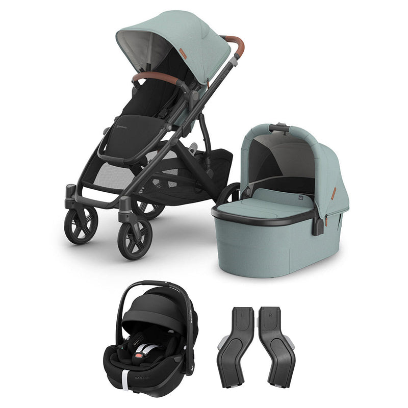UPPAbaby Vista V3 + Pebble 360 Pro 2 Travel System - Kenzi