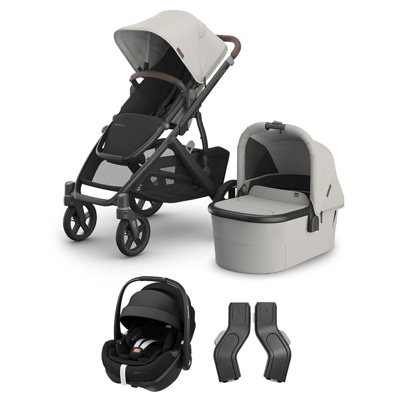 UPPAbaby Vista V3 + Pebble 360 Pro 2 Travel System - Savannah