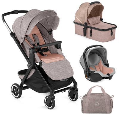 Jane Newel + Micro Pro + Koos iSize R1 Travel System, Pale