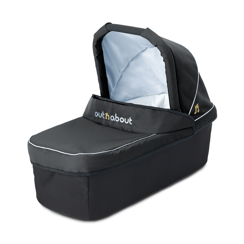 Out n About Single Nipper Carrycot - Black