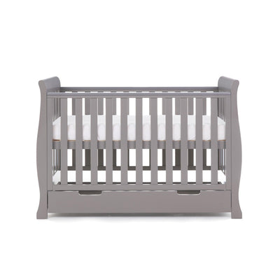 Obaby Stamford Mini Cot Bed - TAUPE GREY