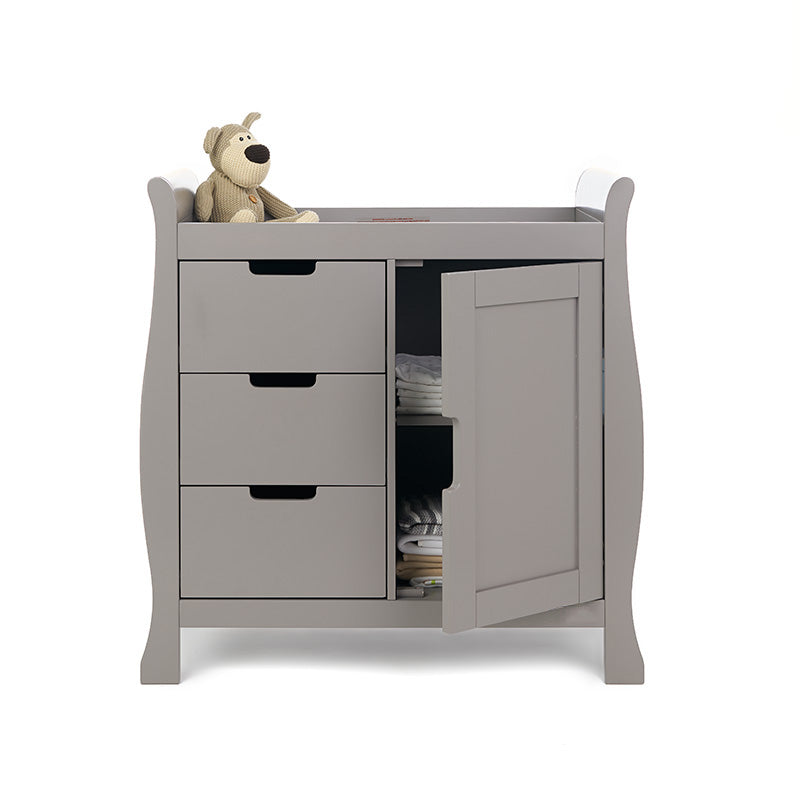 Obaby Stamford Closed Changing Unit - TAUPE GREY