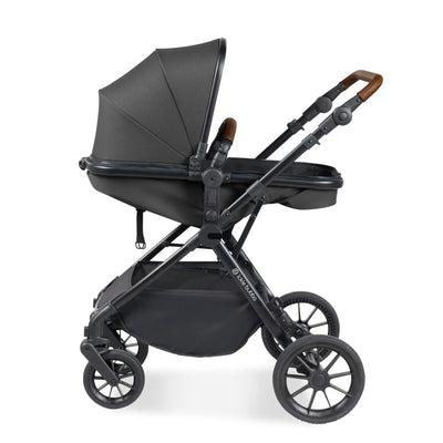 Ickle Bubba - Cosmo 2 in 1 Pushchair Set - Black/Tan