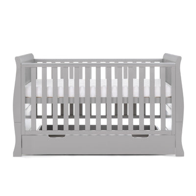 Obaby Stamford Classic Cot Bed - WARM GREY