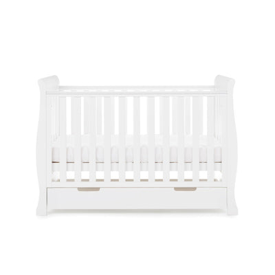 Obaby Stamford Mini Cot Bed - WHITE