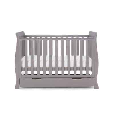 Obaby Stamford Mini Cot Bed - TAUPE GREY